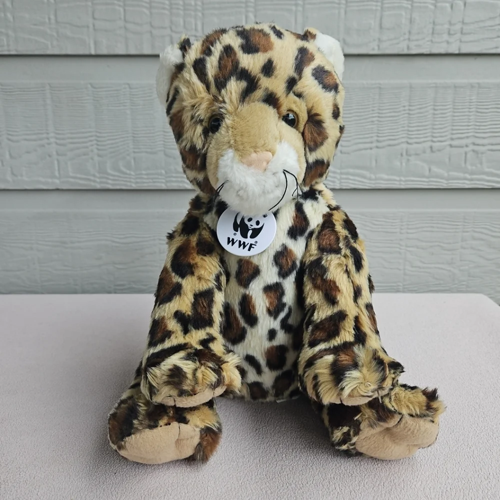 Build a Bear WWF Spotted Leopard Plush 12